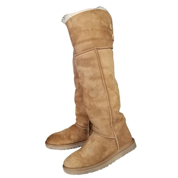 UGG over the knee Bailey button boots size 9 - Picture 3 of 16